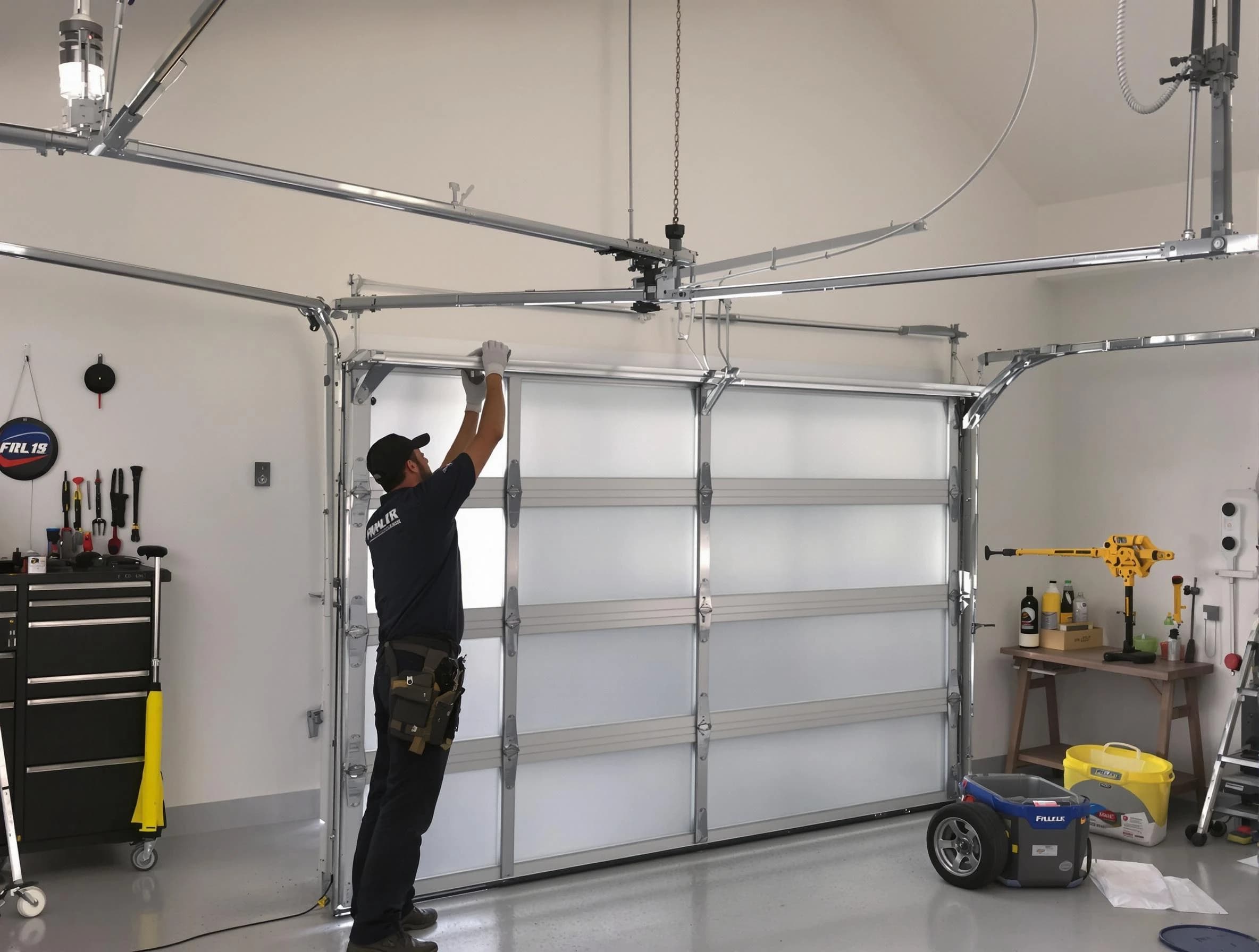Eagle Mountain Garage Door Repair certified team performing precision garage door installation in Eagle Mountain
