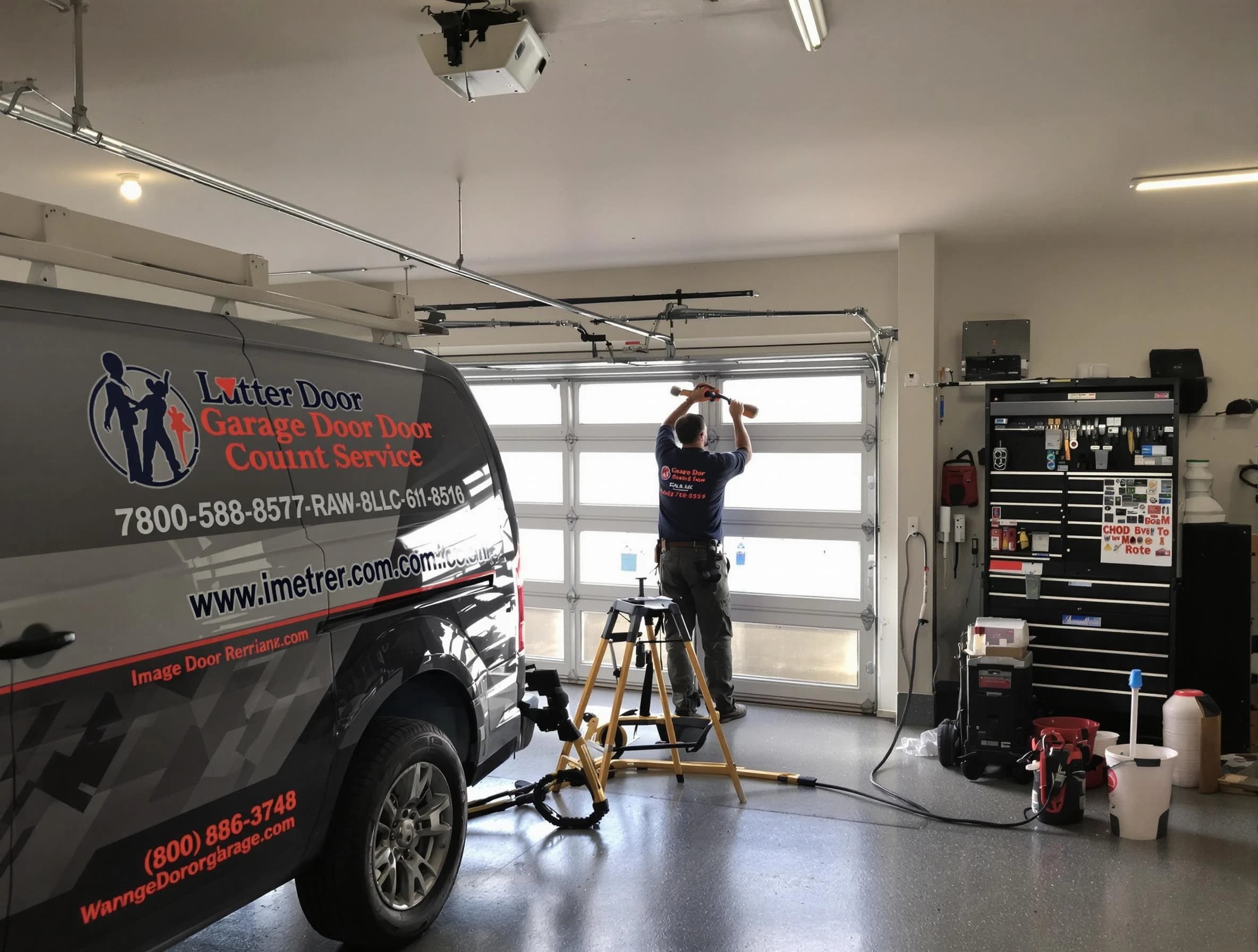 Eagle Mountain Garage Door Repair rapid response team performing same-day repair in Eagle Mountain